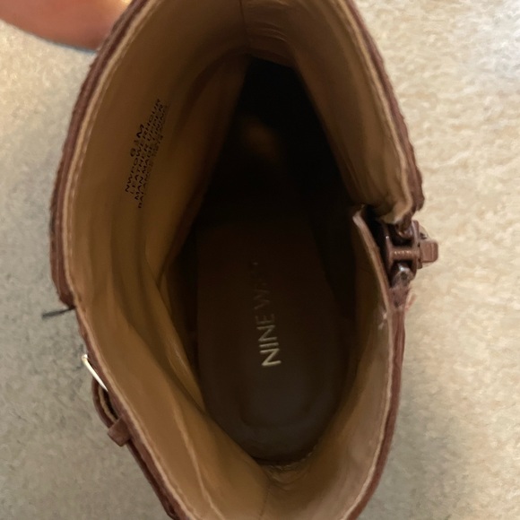 Women’s ninewest ankle boot heels size 6.5 - Picture 3 of 4